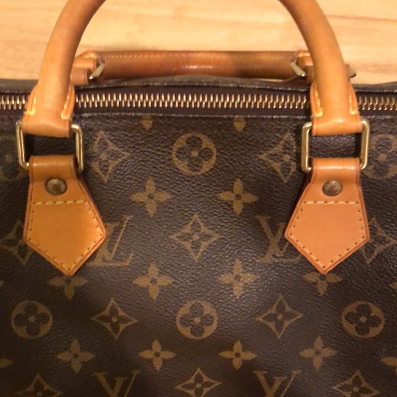 Louis Vuitton Speedy Handbag Monogram canvas brown color very good condition - Picture 7 of 16